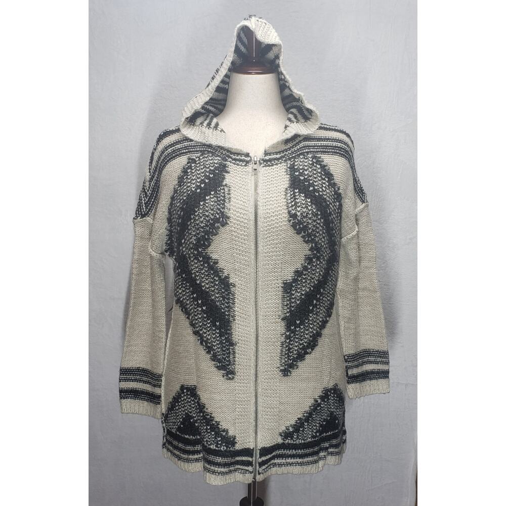 RDI Westerncore Aztec Fringe Hoodie Cardigan Festival Cabinwear SP Cozy Outdoor